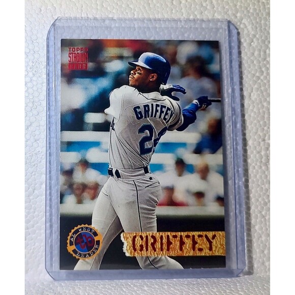 Ken Griffey Jr. 1994 Topps MLB #529 Stadium Club Baseball Card Seattle Mariners - Picture 1 of 2